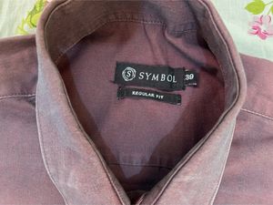 Men's Cotton Rich Formal Shirt (M)
