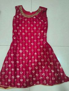 Beautiful Fuschia Pink Kurta Set
