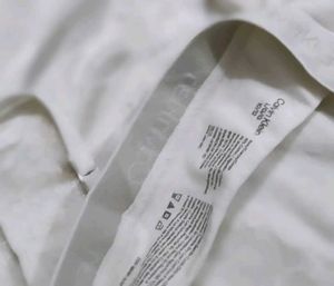Calvin Klein White Sports Bra