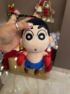 Shin Chan Plush Keychain