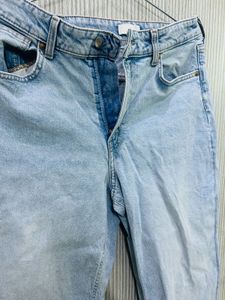 H&amp;M Cropped High waist jeans