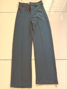 Royal Blue Wide Leg Trousers
