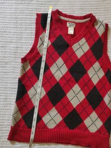 Argyle Knit Vest - Classic Style