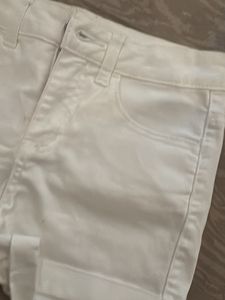 VERO MODA White Denim Shorts