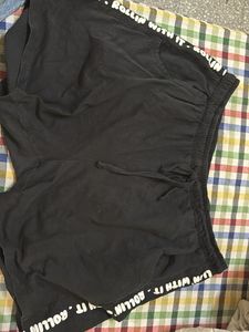 MAX Black "Rollin With It" Shorts