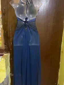 Blue Lace Nightgown