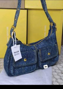 Denim Shoulder Bag