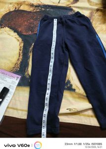 Blue Kids' Casual Pants