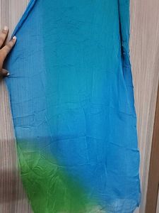 Green  Kurti With Dupatta