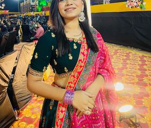 wedding style choli set