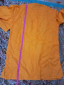 New MEN KURTA  YELLOW