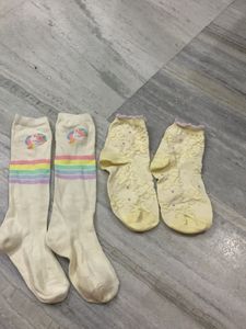 Cute Unicorn & Floral Socks