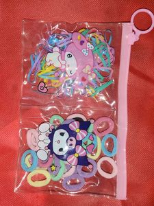 Cute girly  Hair Ties Set  each @99