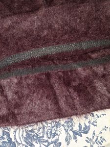 Fluffy Brown Mini Skirt