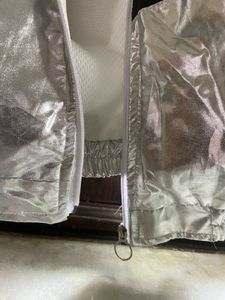 Nike Silver Cropped Windbreaker Jacket