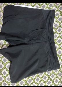 brand 3 Black Tie-Side Lounge Shorts