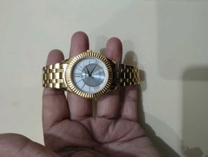 Timex Ladies' Gold-Tone Watch