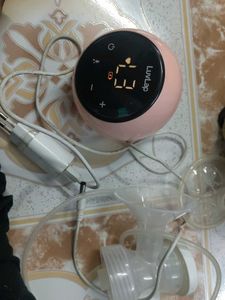 LuvLap Pink Electric Breast Pump