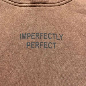 ZARA IMPERFECTLY PERFECT HOODIE