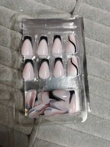 24pcs Natural Delicate False Nails