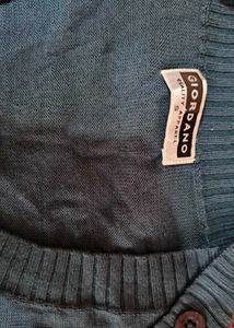 Blue Knit Sweater