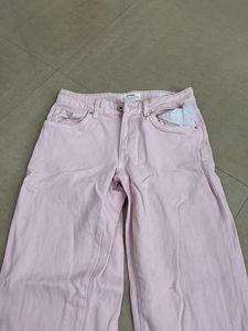 Pink cute Jeans aesthetic