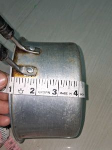 Vintage Aluminum Saucepan with Handle