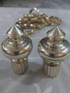 Decorative Curtain Rings &amp; Finials Set
