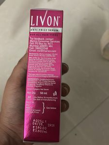 Livon Anti-Frizz Serum