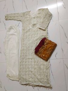 Pakistani Georgette sequence work  dress