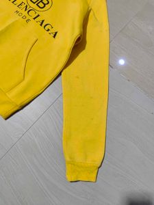 Balenciaga Yellow Hoodie