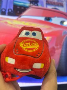 Disney Pixar Cars Lightning McQueen Plush Keychain