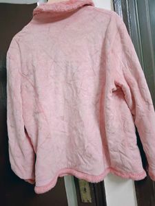 Light Pink Color Winter Coat