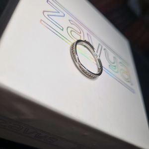 Sterling Silver Engagement Ring