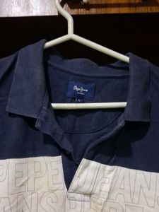 Pepe Jeans Blue Color Block Polo Shirt