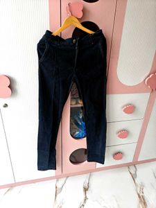Classic Dark Wash Denim Jeans