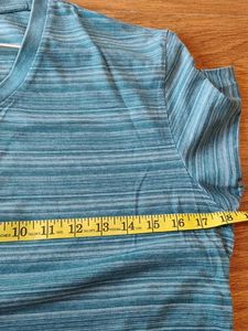 Striped V-Neck T-Shirt