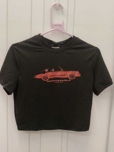 Black Monte Carlo Graphic T-Shirt