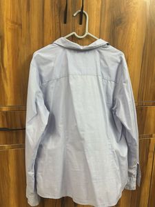 Classic Blue Button-Up Shirt