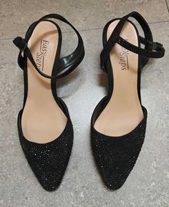 Original Adelle Sparkly Black Heels