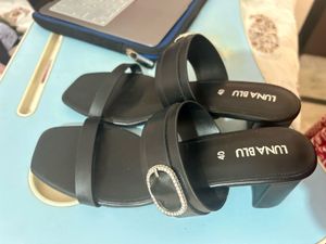 WESTSIDE BRAND NEW Heels with Buckle Accent