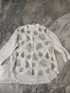 Embroidered short  Kurti