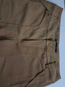 Classic Tan Tailored Trousers