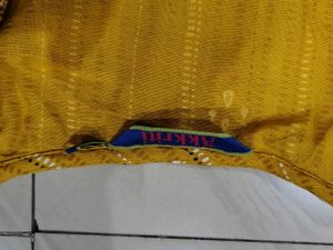 Yellow Printed Kurta Set