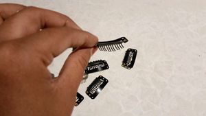 Dupatta Setting Hair Clips New