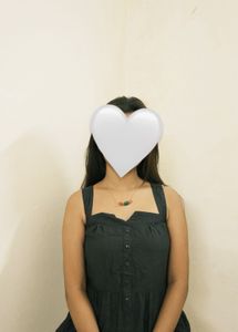 Chic Button-Front Black Top