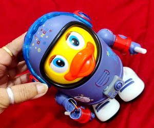 Duck Astronaut Toy - Quirky and Fun!( New Broken)