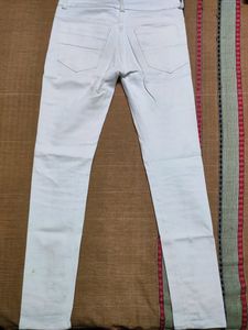 White Slim Fit Jeans