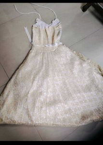 Party frock for kids girls with stones and heavy