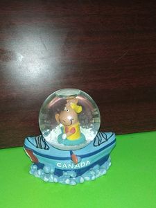 Cute Moose Canada Snow Globe